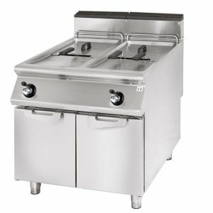 VIRTUS Premium Gas-Fritteuse Serie 900, 2x 13 Liter, 24kW VIRTUS Premium Gas-Fritteuse Serie 900, 2x 13 Liter, 24kW
