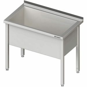 Topfspültisch TS01 1200x700x850mm, 1 Becken, Aufkantung Topfspültisch TS01 1200x700x850mm, 1 Becken, Aufkantung