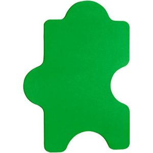 Wandabsorber Puzzle, B 1000 x H 500 mm, Polyestervlies in Filzoptik, grün Wandabsorber Puzzle, B 1000 x H 500 mm, Polyestervlies in Filzoptik, grün