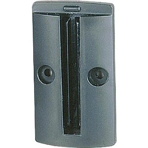 Wandclip, Kunststoff, für Gurtwarnständer Wandclip, Kunststoff, für Gurtwarnständer