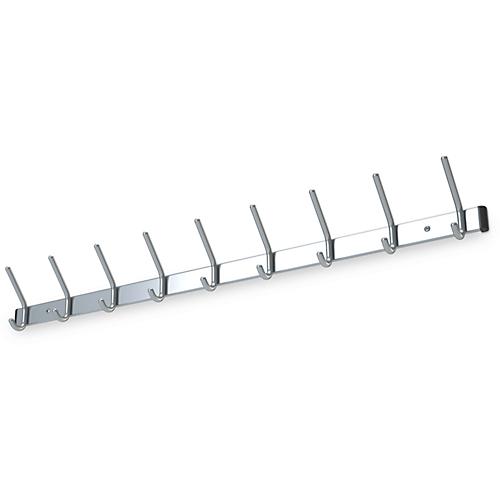 Wandgarderobe, Alu, 1300 mm breit
