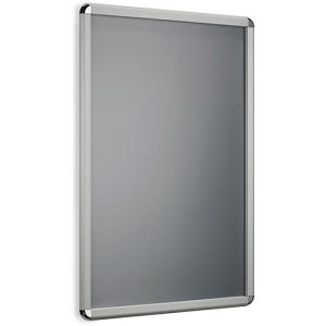 Wechselrahmen, Rondo-Ecken, für DIN A0, silber eloxiertes Aluminiumprofil Wechselrahmen, Rondo-Ecken, für DIN A0, silber eloxiertes Aluminiumprofil