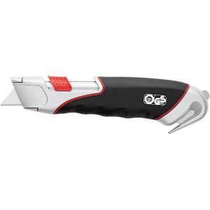 Wedo Cutter Safety Super, m. integriertem Folienschneider, mit Rundmesser, 1 Klinge Wedo Cutter Safety Super, m. integriertem Folienschneider, mit Rundmesser, 1 Klinge