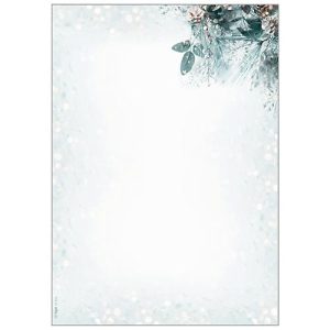 Weihnachts-Motivpapier ‚Eucalyptus magic‘, 90g Feinpapier, FSC Mix Credit, Inkjet- & Laserdrucker, 100 Blatt, DIN A4 Weihnachts-Motivpapier ‚Eucalyptus magic‘, 90g Feinpapier, FSC Mix Credit, Inkjet- & Laserdrucker, 100 Blatt, DIN A4