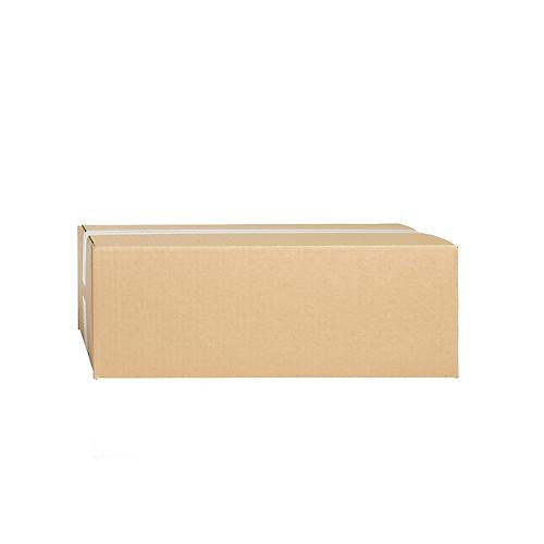 Wellpapp-Faltkartons, 1-wellig, 350 x 250 x 120 mm, braun