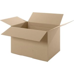 Wellpapp-Faltkartons, 1-wellig, 450 x 320 x 300 mm Wellpapp-Faltkartons, 1-wellig, 450 x 320 x 300 mm