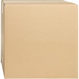 Wellpapp-Faltkartons, 1-wellig, 600 x 600 x 600 mm Wellpapp-Faltkartons, 1-wellig, 600 x 600 x 600 mm