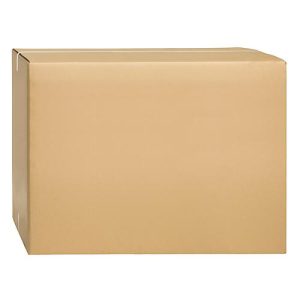 Wellpapp-Faltkartons, 2-wellig, 800 x 600 x 600 mm, braun Wellpapp-Faltkartons, 2-wellig, 800 x 600 x 600 mm, braun