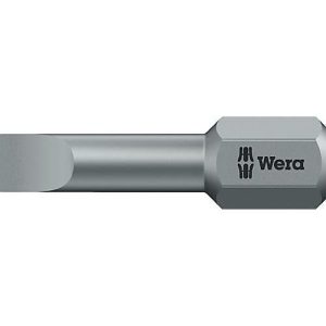 Wera Bit 800/1 TZ, Schlitz, 4, Klingenstärke 0,5 mm, Länge 25 mm Wera Bit 800/1 TZ, Schlitz, 4, Klingenstärke 0,5 mm, Länge 25 mm