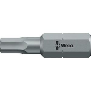 Wera Bit 840/1 Z, Innensechskant, Abtrieb 1,5, Länge 25 mm Wera Bit 840/1 Z, Innensechskant, Abtrieb 1,5, Länge 25 mm