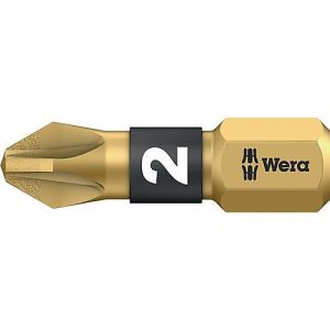 Wera Bit 855/1 BDC, Pozidriv, PZD 2, Länge 25 mm Wera Bit 855/1 BDC, Pozidriv, PZD 2, Länge 25 mm