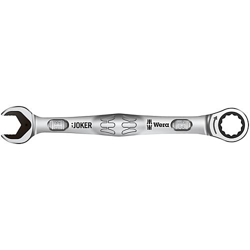 Wera Maulringratschenschlüssel 6000 Joker, SW 11 mm, Länge 165 mm, Chrom-Molybdän-Stahl, Zwölfkant