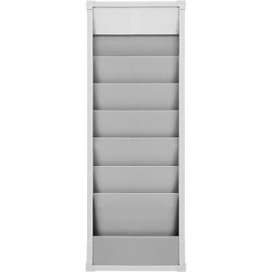 Werkstattplaner Eichner, 1-bahnig, 6 Schienen, für bis zu 6 Auftragstaschen des Formates A4, B 315 x H 900 mm, Kunststoff, grau Werkstattplaner Eichner, 1-bahnig, 6 Schienen, für bis zu 6 Auftragstaschen des Formates A4, B 315 x H 900 mm, Kunststoff, grau