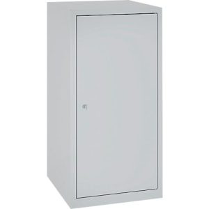 Werkzeugschrank, H 1000 x B 500 x T 500 mm, weißaluminim RAL 9006 Werkzeugschrank, H 1000 x B 500 x T 500 mm, weißaluminim RAL 9006