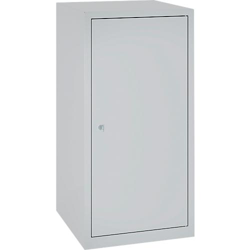 Werkzeugschrank, H 1000 x B 500 x T 500 mm, weißaluminim RAL 9006