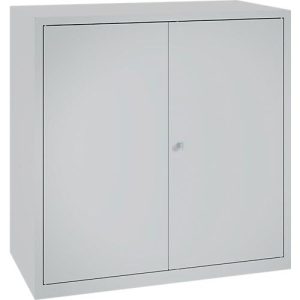 Werkzeugschrank, Sicherheitsschloss, 2 Einlegeböden & 1 Schublade, B 1000 x T 500 x H 1000 mm, Stahlblech, weißalu/weißalu Werkzeugschrank, Sicherheitsschloss, 2 Einlegeböden & 1 Schublade, B 1000 x T 500 x H 1000 mm, Stahlblech, weißalu/weißalu