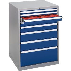 Werkzeugschrank WSK 3610-8S, B 717 x T 725 x H 1000 mm, 8 Schubladen Werkzeugschrank WSK 3610-8S, B 717 x T 725 x H 1000 mm, 8 Schubladen