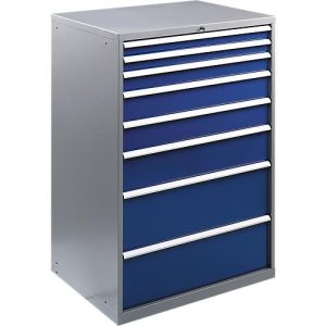 Werkzeugschrank WSK 5414-8E, 8 Schubladen, 1450 mm hoch Werkzeugschrank WSK 5414-8E, 8 Schubladen, 1450 mm hoch