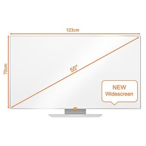 Whiteboard nobo Widescreen, emailliert, 700 x 1230 mm Whiteboard nobo Widescreen, emailliert, 700 x 1230 mm