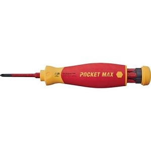 WIHA VDE-Magazin-Bithalter 45296, 4-teilig, Schlitz/PH/PZD, IEC 60900 zertifiziert, drehbare Kappe WIHA VDE-Magazin-Bithalter 45296, 4-teilig, Schlitz/PH/PZD, IEC 60900 zertifiziert, drehbare Kappe