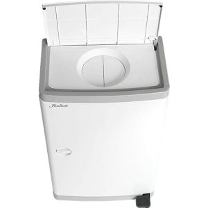 Windeleimer Janibell Diaper Pail, Volumen 43 l, mit Fußpedal & Doppeldeckel, L 140 x B 292 x H 422 mm, ABS-Kunststoff, weiß Windeleimer Janibell Diaper Pail, Volumen 43 l, mit Fußpedal & Doppeldeckel, L 140 x B 292 x H 422 mm, ABS-Kunststoff, weiß