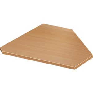 Winkelplatte, 90°, B 800 x T 800 mm, Buche Winkelplatte, 90°, B 800 x T 800 mm, Buche