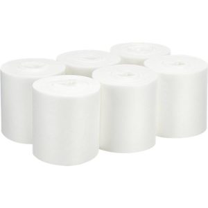 Wischtücher Kimberly Clark Kimtech® Wettask™ DSX, für Wischtuch-Spender, 6 Rollen je 90 Tücher, reißfest & saugfähig, weiß