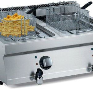 ZANUSSI Elektro Fritteuse EF7 2×12 L ,400V , 800x700x250 mm ZANUSSI Elektro Fritteuse EF7 2×12 L ,400V , 800x700x250 mm