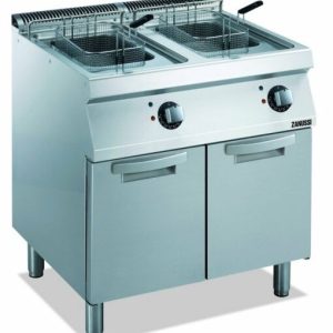 ZANUSSI Elektro Fritteuse EF7 2×15 Liter, 400V, 800 x 700 x 850 mm ZANUSSI Elektro Fritteuse EF7 2×15 Liter, 400V, 800 x 700 x 850 mm