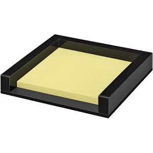 Zettelbox WEDO Black Office, schwarz mattiert/glänzend, mit 50 Haftnotizen Zettelbox WEDO Black Office, schwarz mattiert/glänzend, mit 50 Haftnotizen