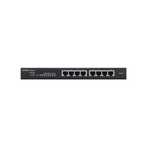 Zyxel GS1915 Series GS1915-8 – Switch – kompatibel mit NebulaFLEX – Smart – 8 x 10/100/1000 – Desktop, wandmontierbar Zyxel GS1915 Series GS1915-8 – Switch – kompatibel mit NebulaFLEX – Smart – 8 x 10/100/1000 – Desktop, wandmontierbar