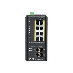 Zyxel RGS200-12P – Switch – 12 Anschlüsse – managed – an Rack montierbar Zyxel RGS200-12P – Switch – 12 Anschlüsse – managed – an Rack montierbar